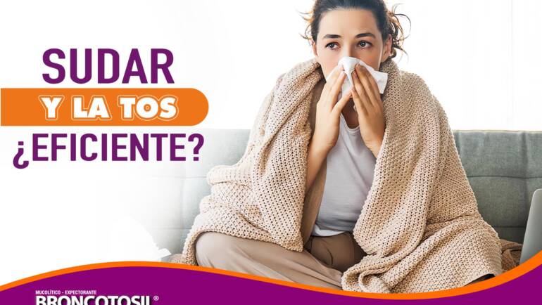 ¿Es cierto que sudar me cura de la tos o resfriado?